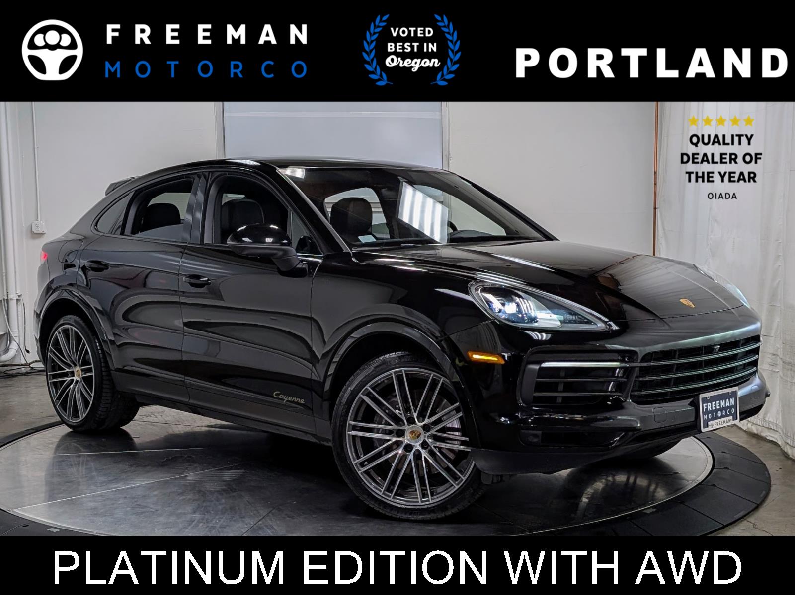 2023 Porsche Cayenne Coup Platinum Edition