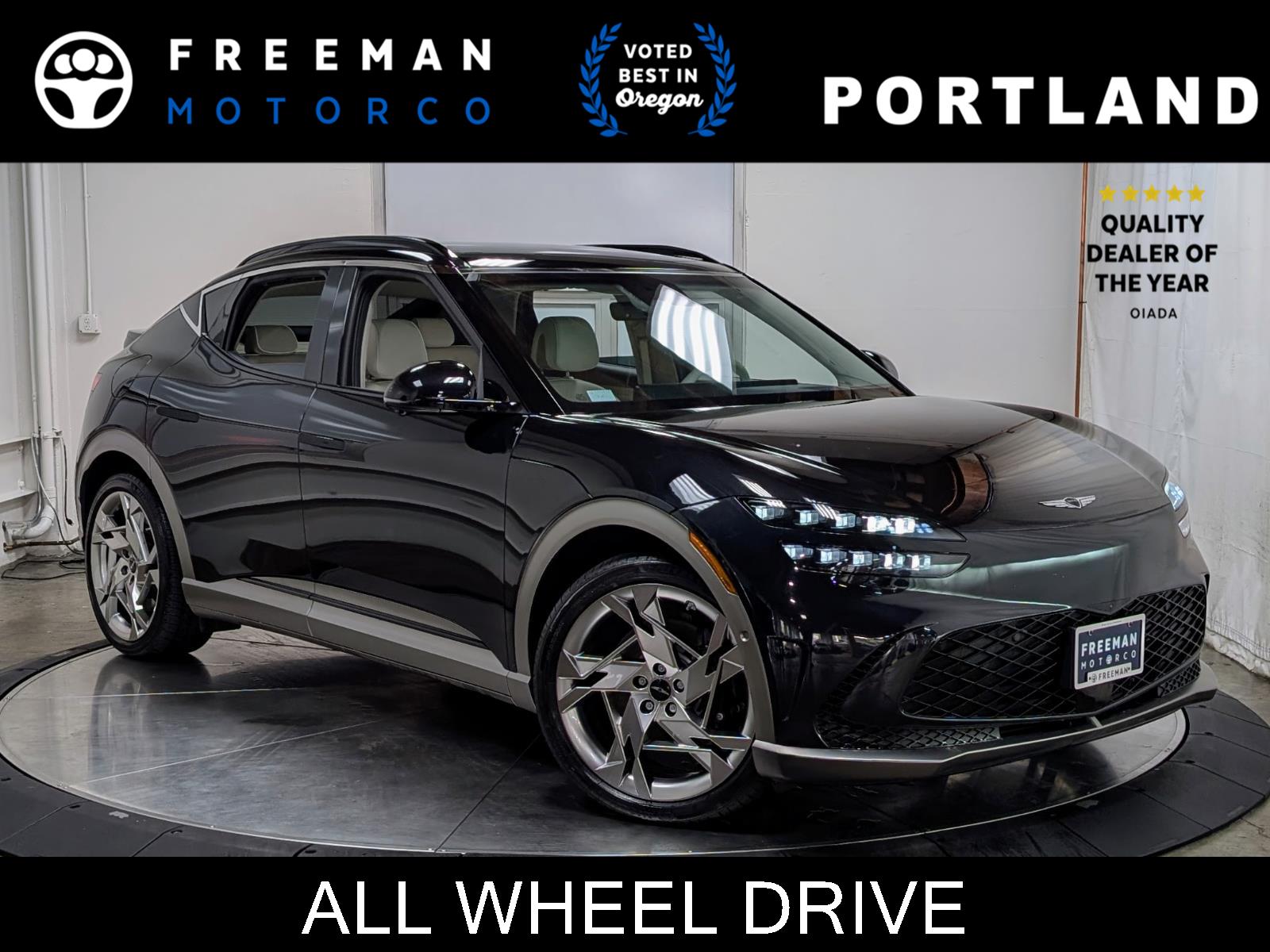 Vik Black 2025 Genesis GV60 Performance AWD SUV / Crossover All-Wheel Drive Automatic