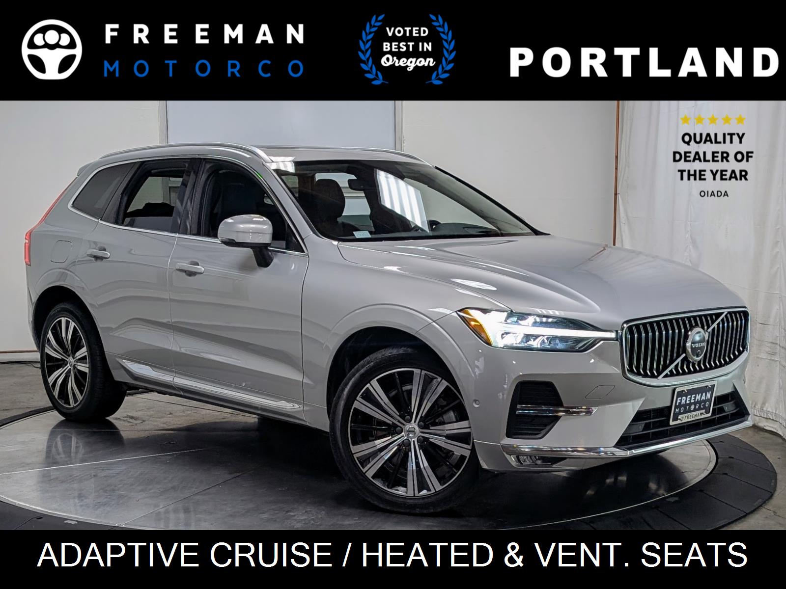 Silver Dawn Metallic 2023 Volvo XC60 B6 Ultimate Bright Theme AWD SUV / Crossover All-Wheel Drive 8-Speed Automatic