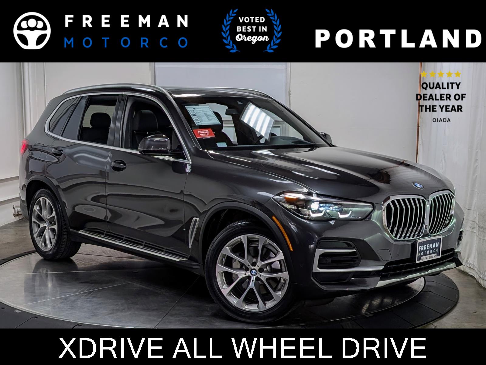 Gray (Dark Graphite Metallic) 2023 BMW X5 xDrive40i AWD SUV / Crossover All-Wheel Drive Automatic