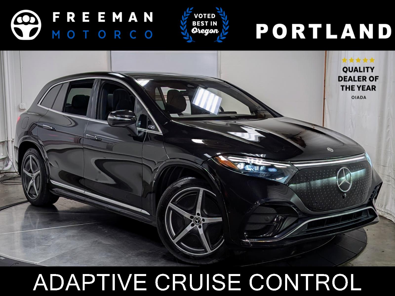 Black 2023 Mercedes-Benz EQS 450 4MATIC AWD Sedan All-Wheel Drive Automatic