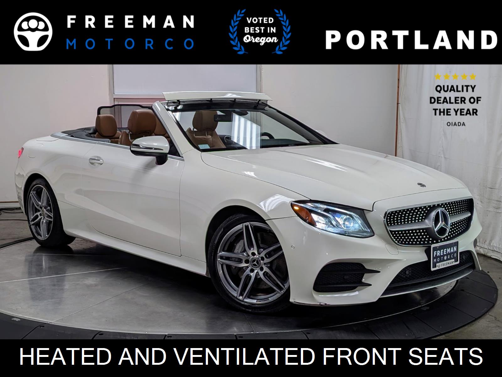 2018 Mercedes-Benz E-Class E 400 Cabriolet RWD