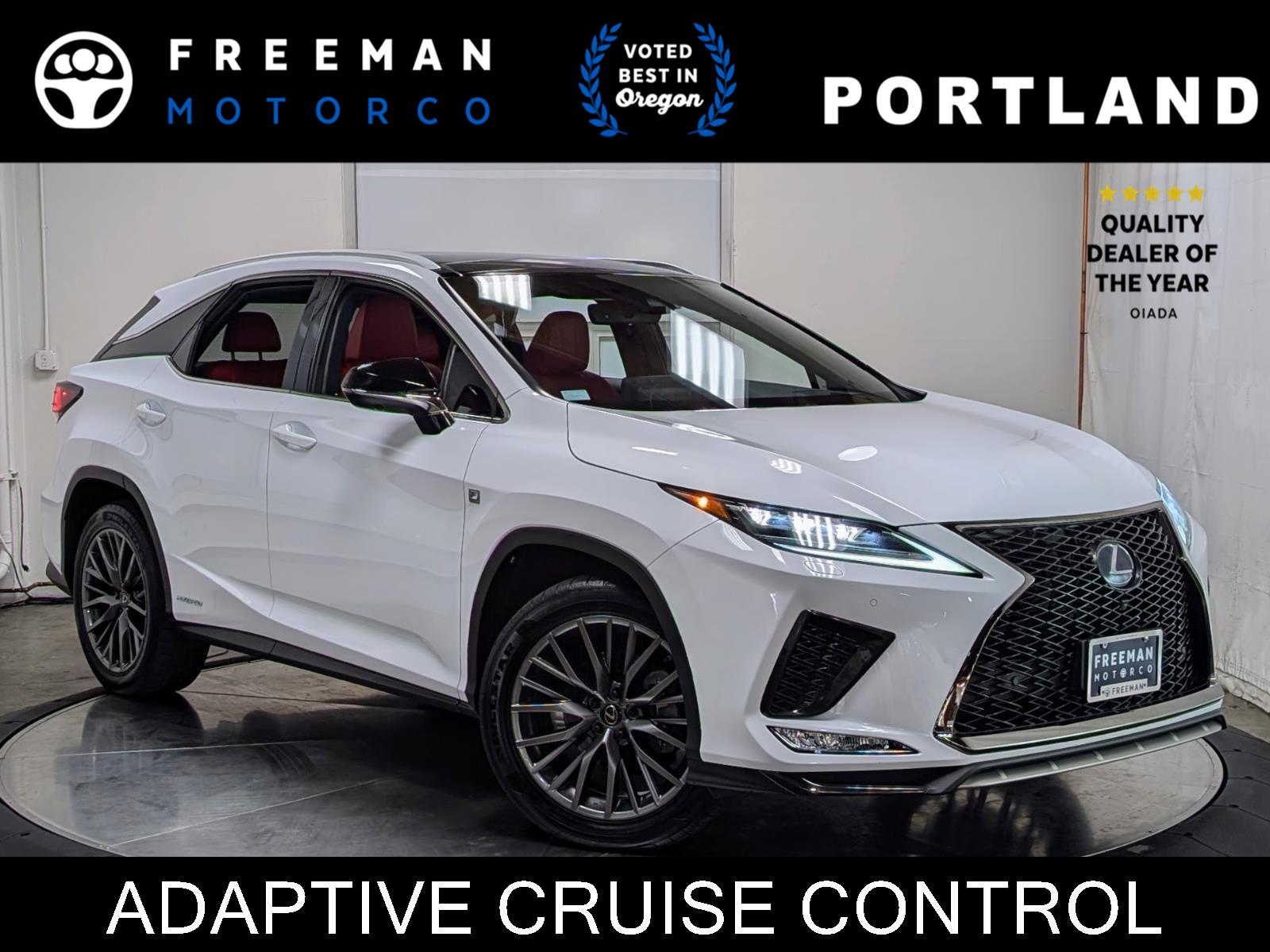 Ultra White 2020 Lexus RX Hybrid 450h F Sport Performance AWD SUV / Crossover All-Wheel Drive Continuously Variable Transmission