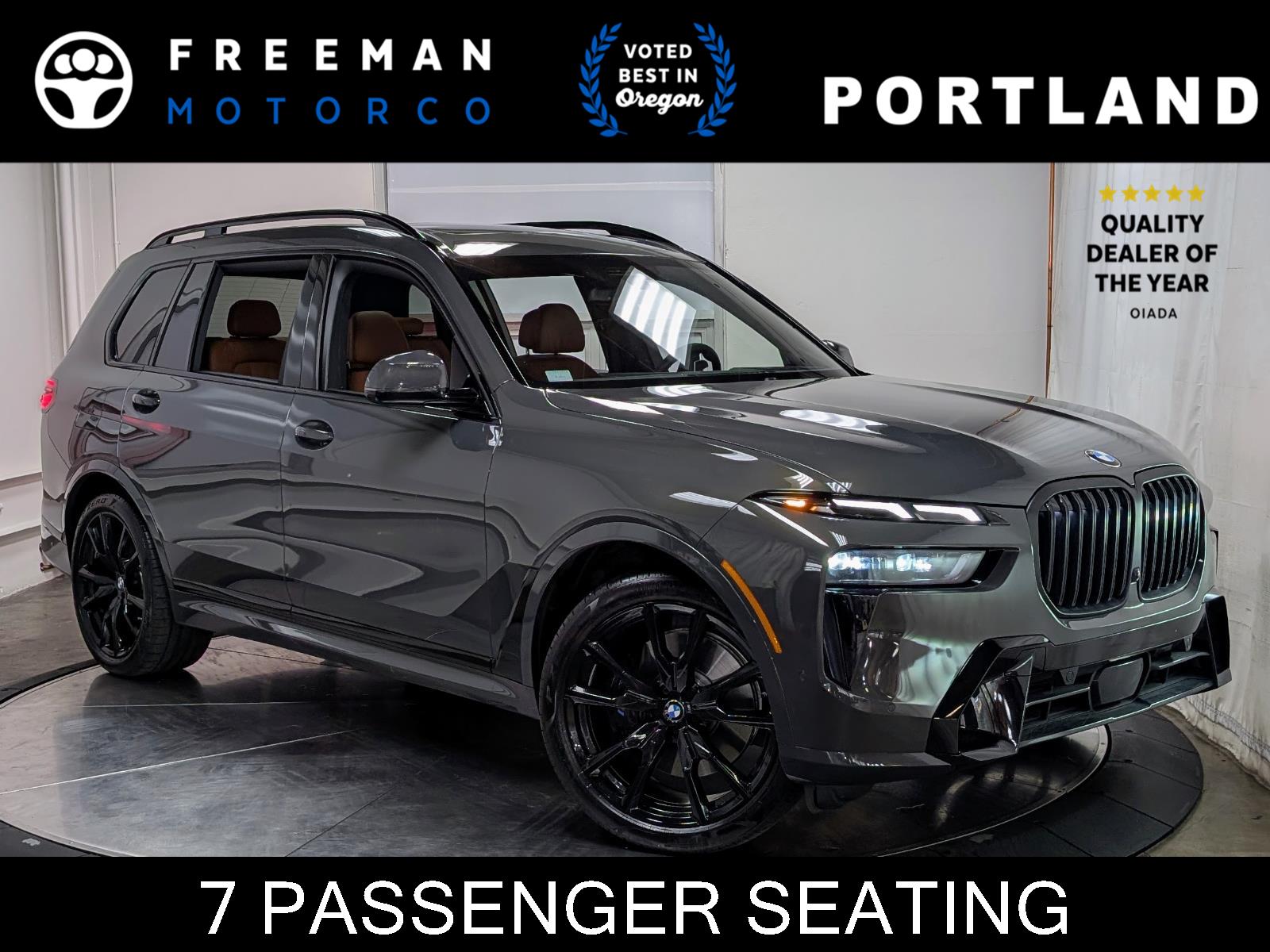 Gray (Dravit Grey Metallic) 2026 BMW X7 xDrive40i SUV / Crossover All-Wheel Drive Automatic