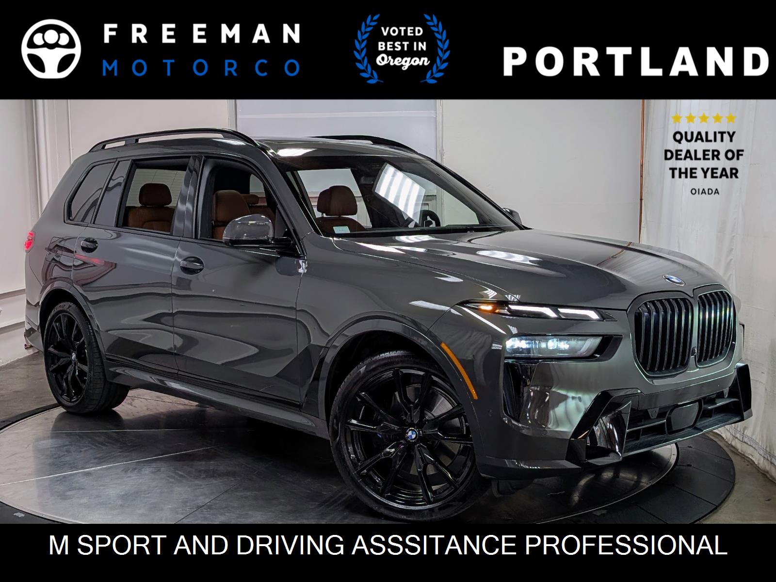 Gray (Dravit Grey Metallic) 2026 BMW X7 xDrive40i SUV / Crossover All-Wheel Drive Automatic