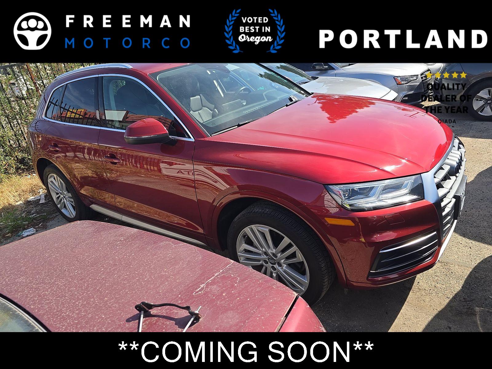 Matador Red Metallic 2019 Audi Q5 quattro Premium Plus 45 TFSI SUV / Crossover All-Wheel Drive Automatic