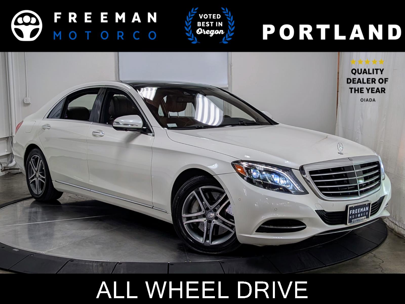2016 Mercedes-Benz S-Class S 550 4MATIC