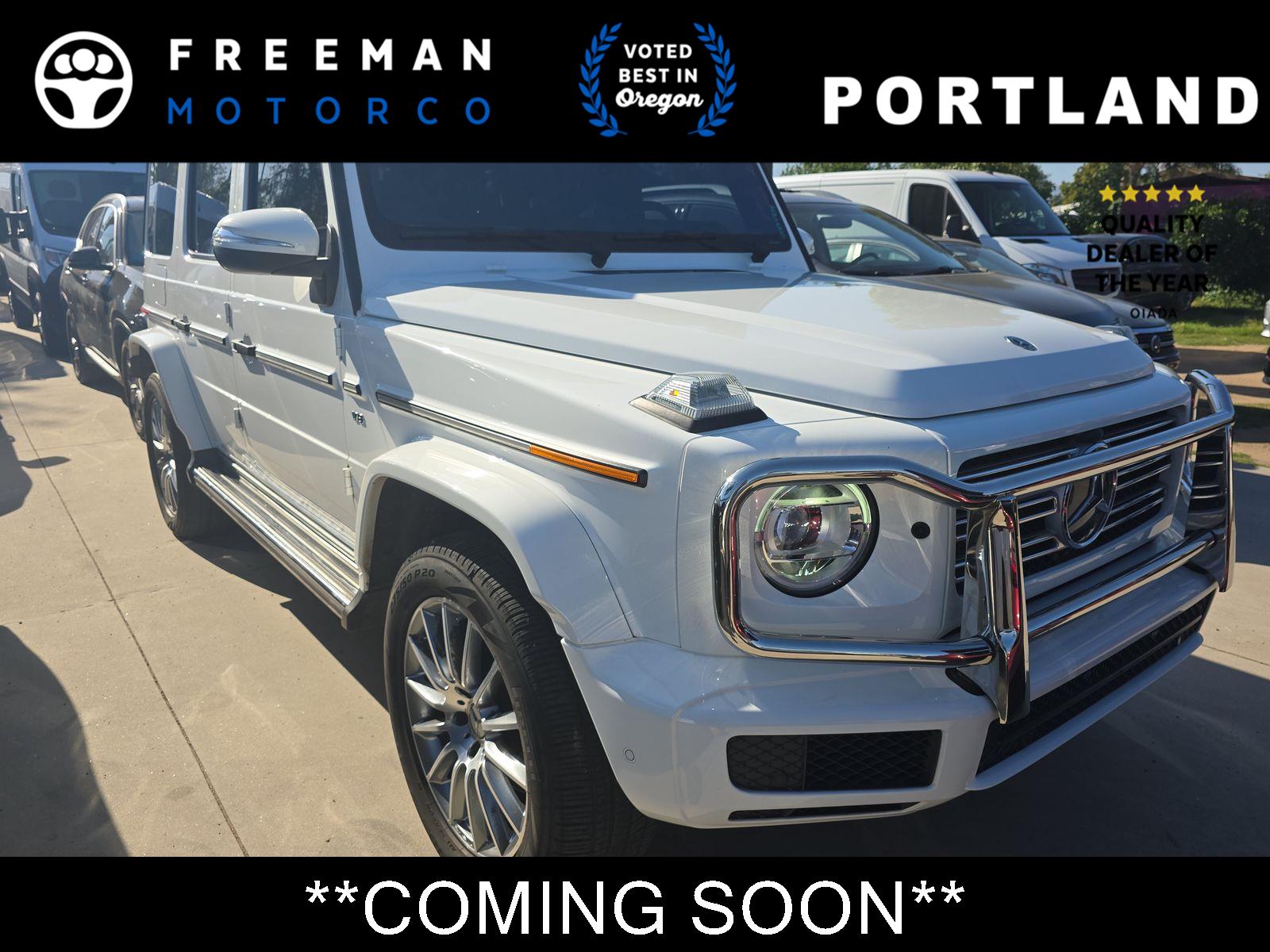 Polar White 2022 Mercedes-Benz G-Class G 550 4MATIC SUV / Crossover All-Wheel Drive Automatic