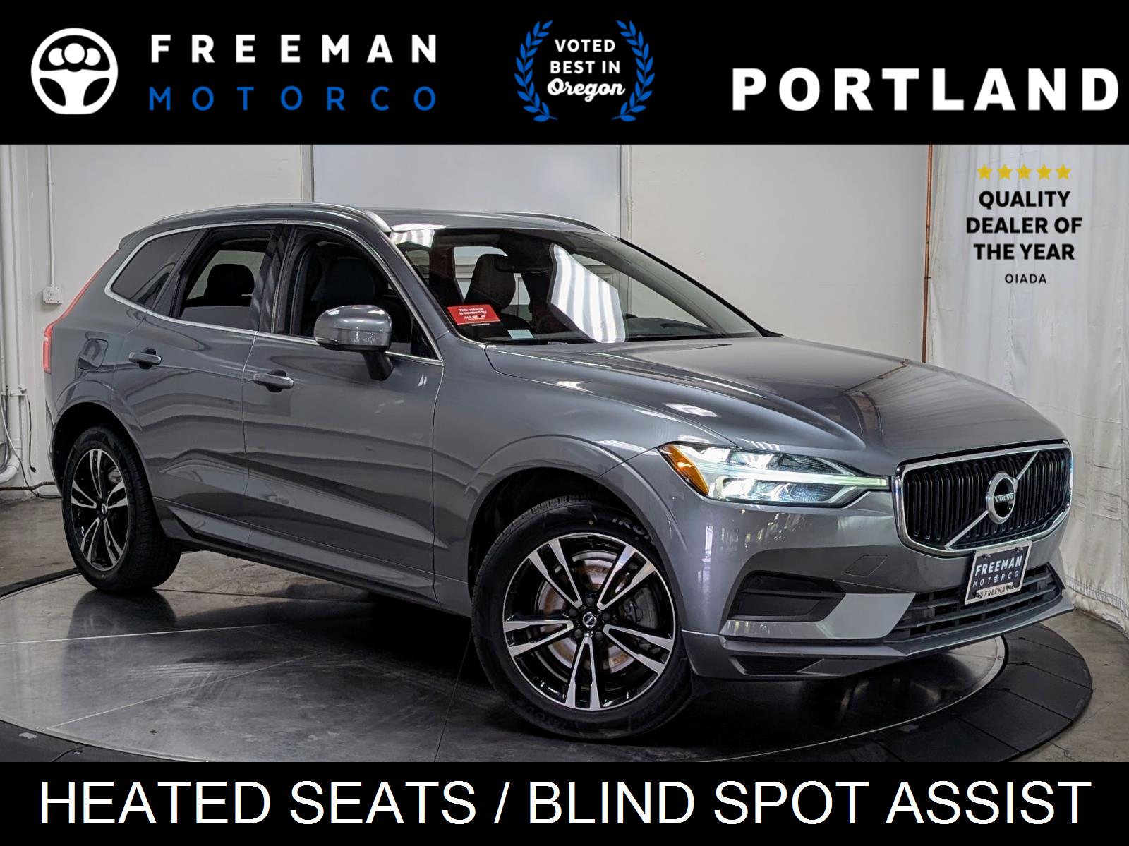 Gray (Osmium Grey Metallic) 2020 Volvo XC60 T6 Momentum AWD SUV / Crossover All-Wheel Drive Automatic
