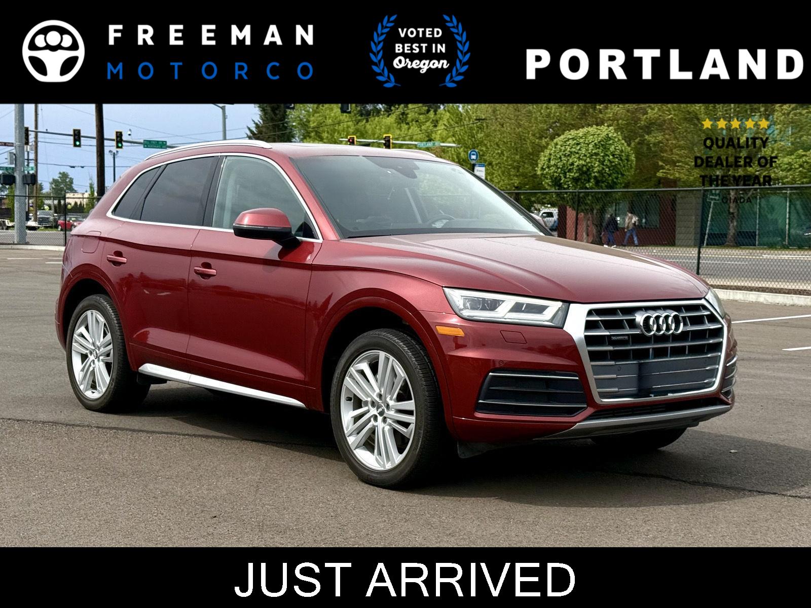 Matador Red Metallic 2019 Audi Q5 quattro Premium Plus 45 TFSI SUV / Crossover All-Wheel Drive Automatic