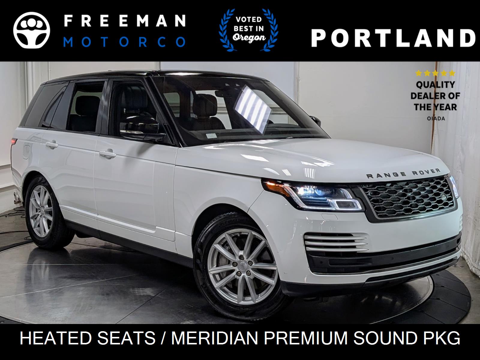 Fuji White 2019 Land Rover Range Rover V6 4WD SUV / Crossover All-Wheel Drive Automatic