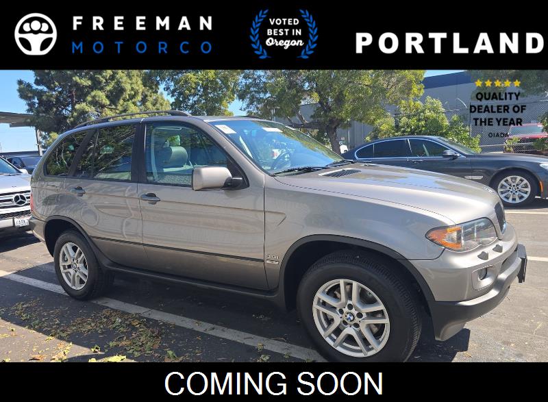 Brown (Kalahari Beige Metallic) 2005 BMW X5 3.0i AWD SUV / Crossover All-Wheel Drive Automatic