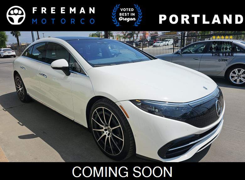 Polar White 2024 Mercedes-Benz EQS 450 4MATIC Sedan All-Wheel Drive Automatic