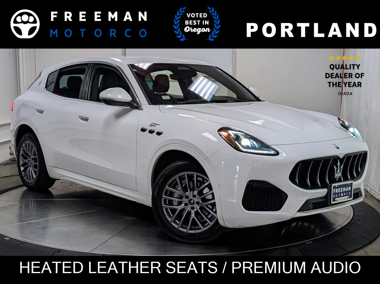 Bianco 2024 Maserati Grecale GT AWD SUV / Crossover All-Wheel Drive Automatic