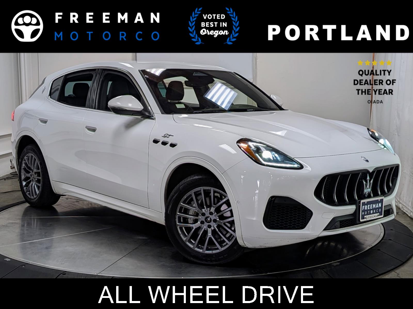 Bianco 2024 Maserati Grecale GT AWD SUV / Crossover All-Wheel Drive Automatic