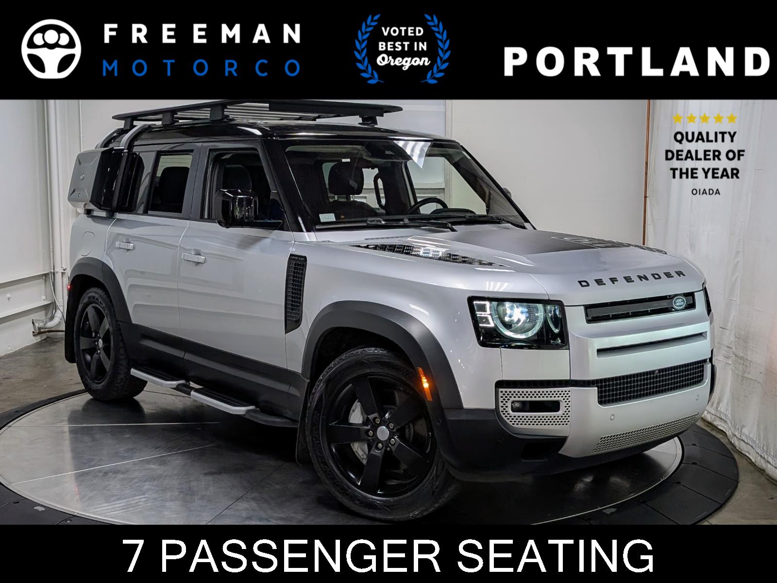 Indus Silver Metallic 2020 Land Rover Defender 110 First Edition AWD SUV / Crossover All-Wheel Drive Automatic