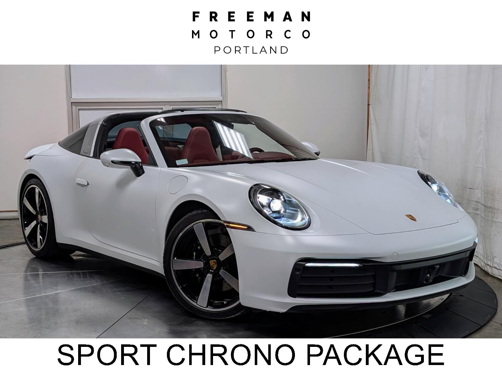 White 2023 Porsche 911 Convertible All-Wheel Drive 8-Speed Automatic