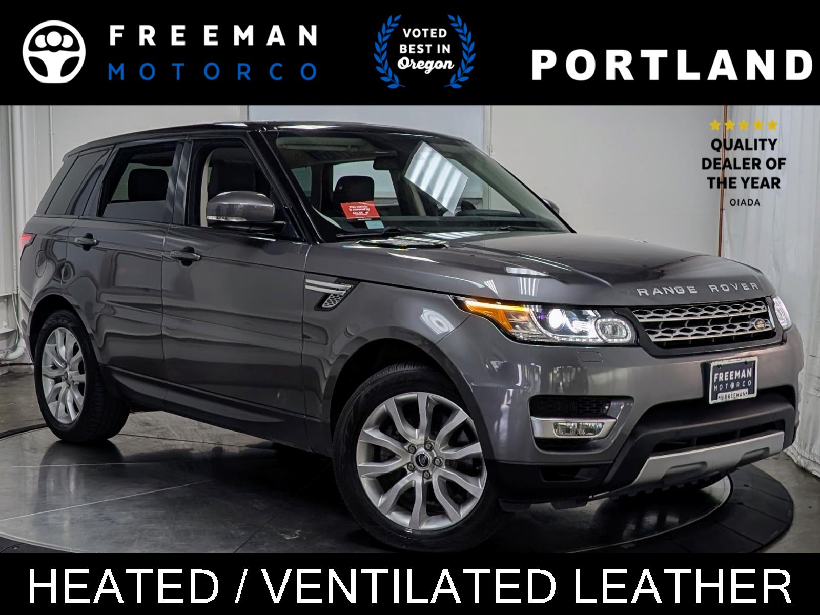 Aleutian Silver 2014 Land Rover Range Rover Sport HSE 4WD SUV / Crossover Four-Wheel Drive Automatic