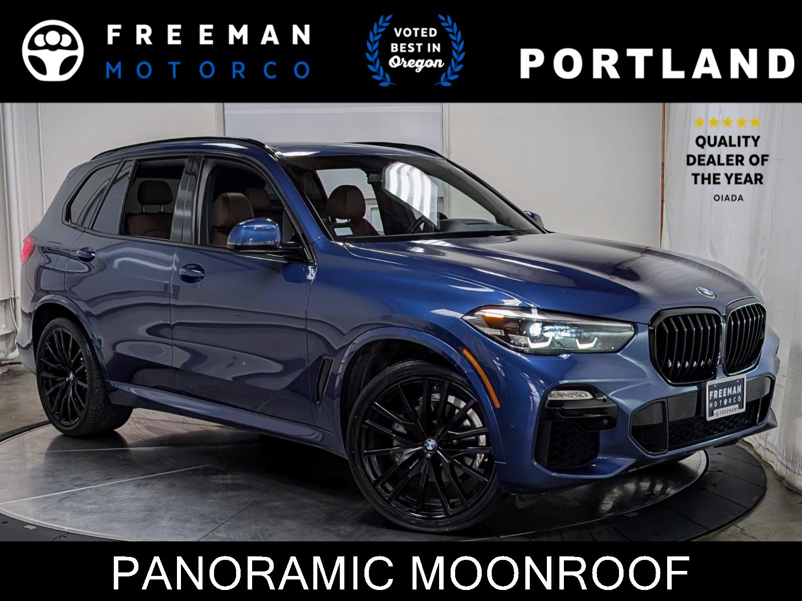 Phytonic Blue Metallic 2020 BMW X5 sDrive40i RWD SUV / Crossover Rear-Wheel Drive Automatic