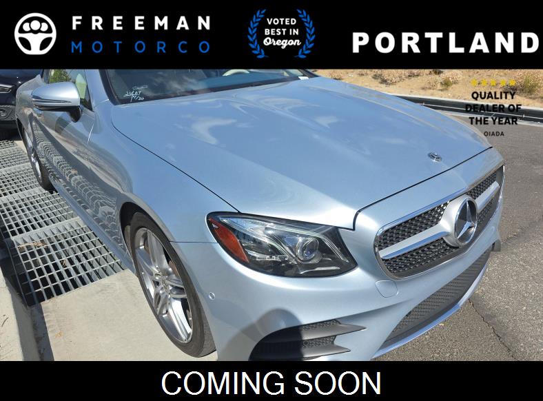 Diamond Silver Metallic 2018 Mercedes-Benz E-Class E 400 Cabriolet RWD Convertible Rear-Wheel Drive Automatic