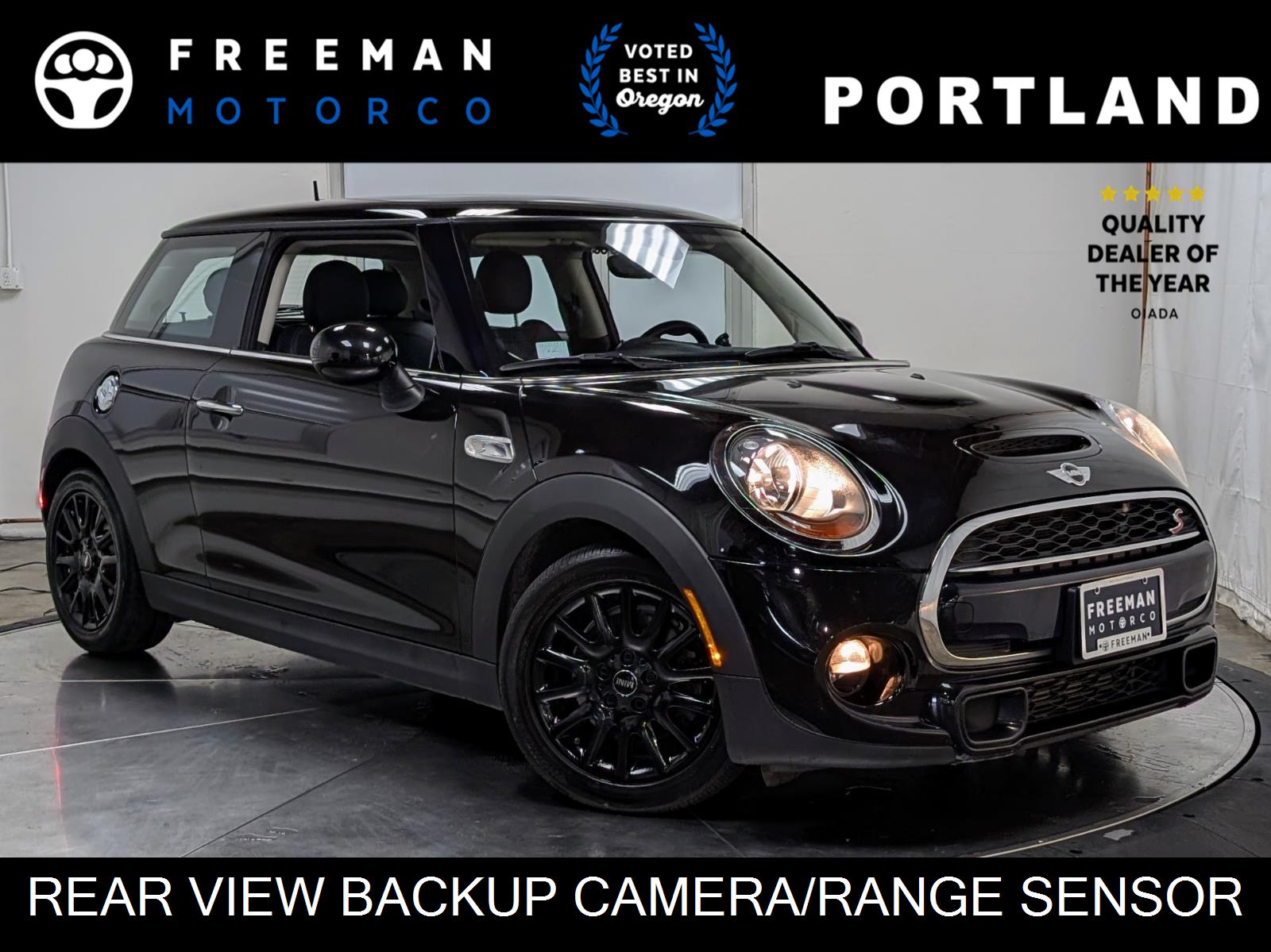 Midnight Black Metallic 2018 MINI Cooper S 2-Door Hatchback FWD Hatchback Front-Wheel Drive 6-Speed Manual