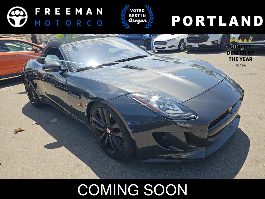 Gray (Storm Grey) 2017 Jaguar F-TYPE S Convertible RWD Convertible Rear-Wheel Drive Automatic