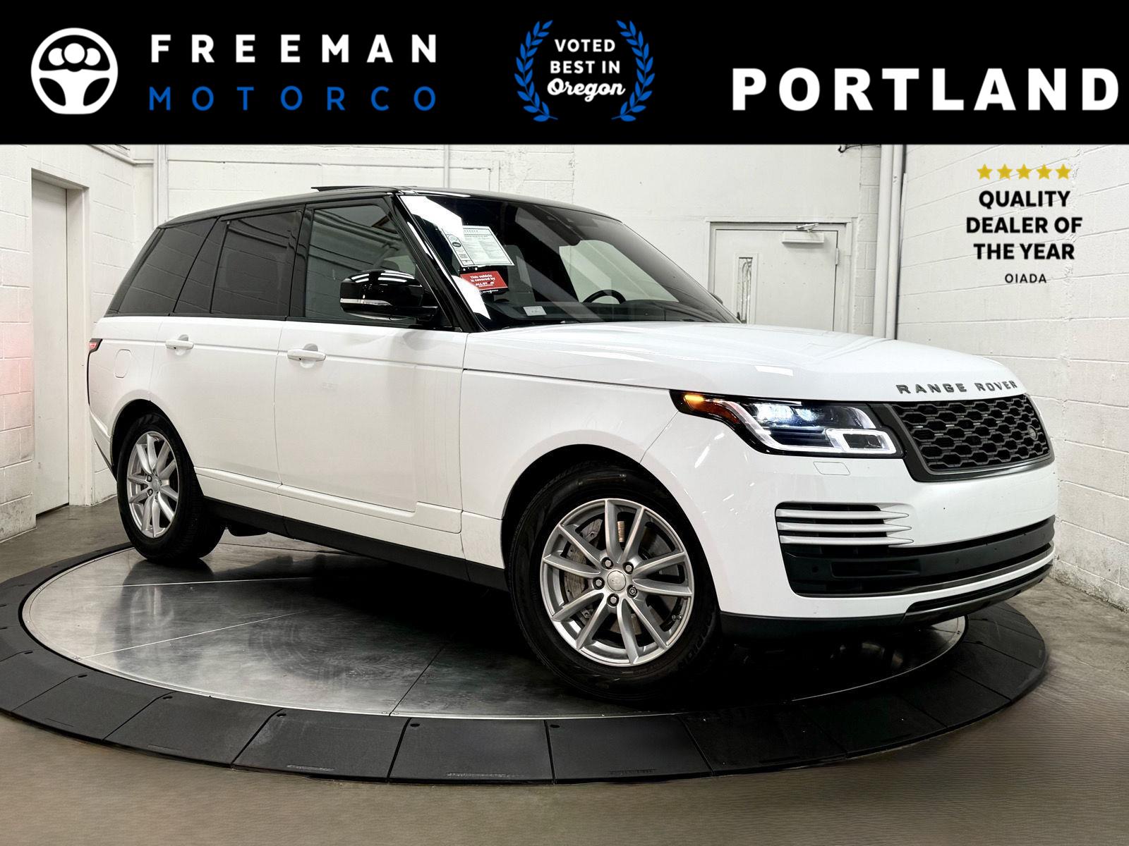 Fuji White 2019 Land Rover Range Rover V6 4WD SUV / Crossover All-Wheel Drive Automatic