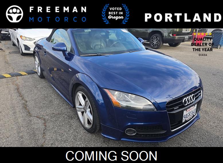 Scuba Blue Metallic/Black Roof 2015 Audi TT 2.0T quattro Roadster AWD Convertible All-Wheel Drive Automatic