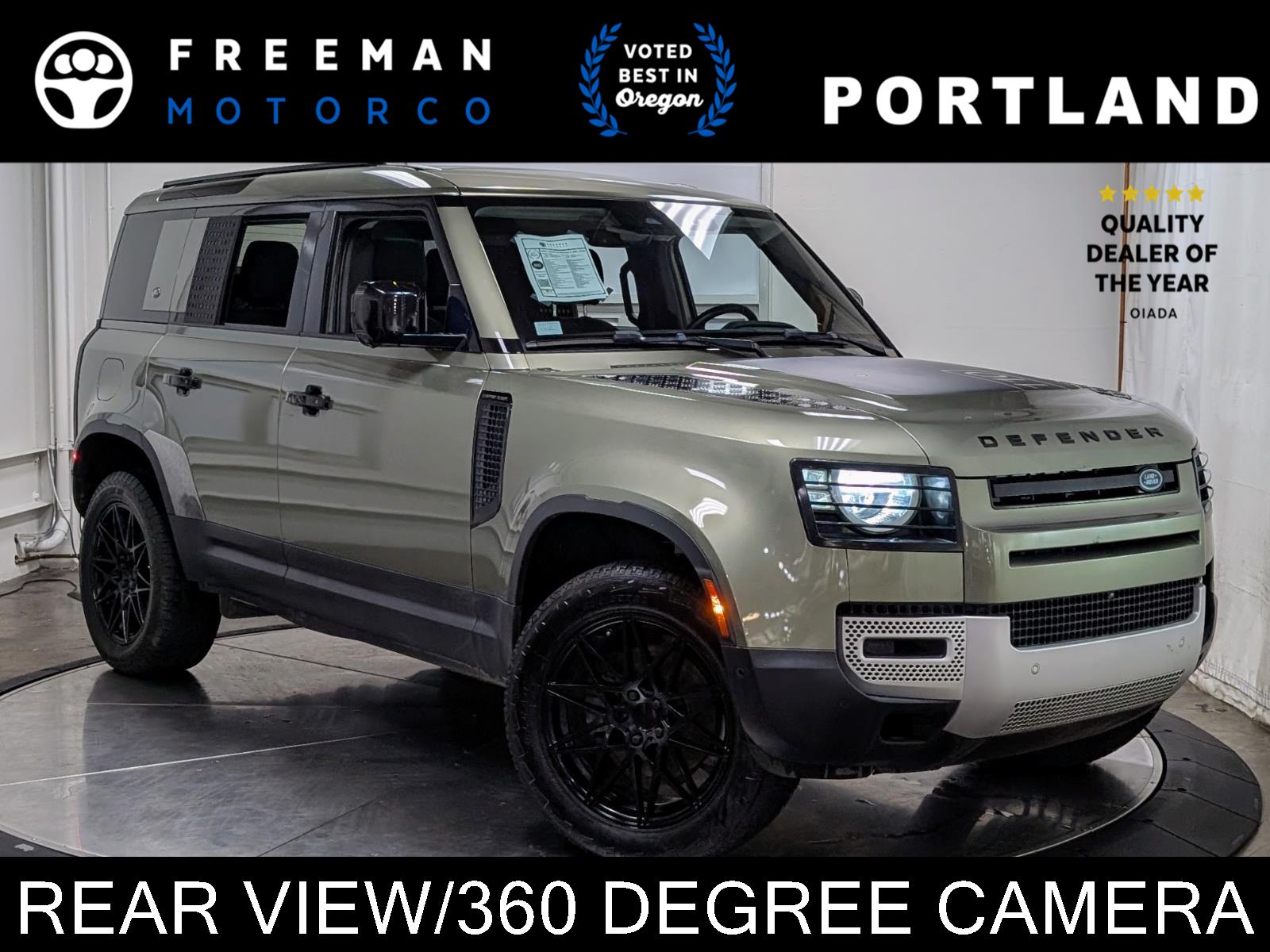 Pangea Green Metallic 2021 Land Rover Defender 110 S AWD SUV / Crossover All-Wheel Drive Automatic
