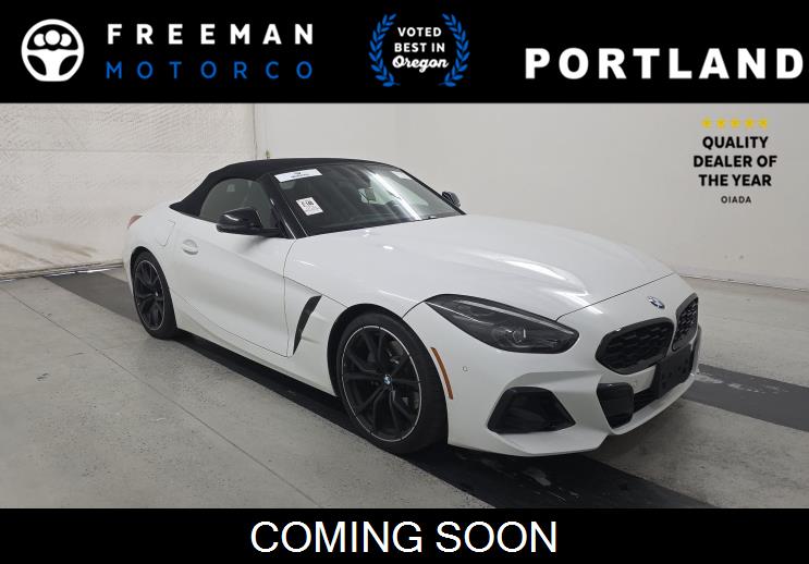 Alpine White 2024 BMW Z4 sDrive30i RWD Convertible Rear-Wheel Drive Automatic