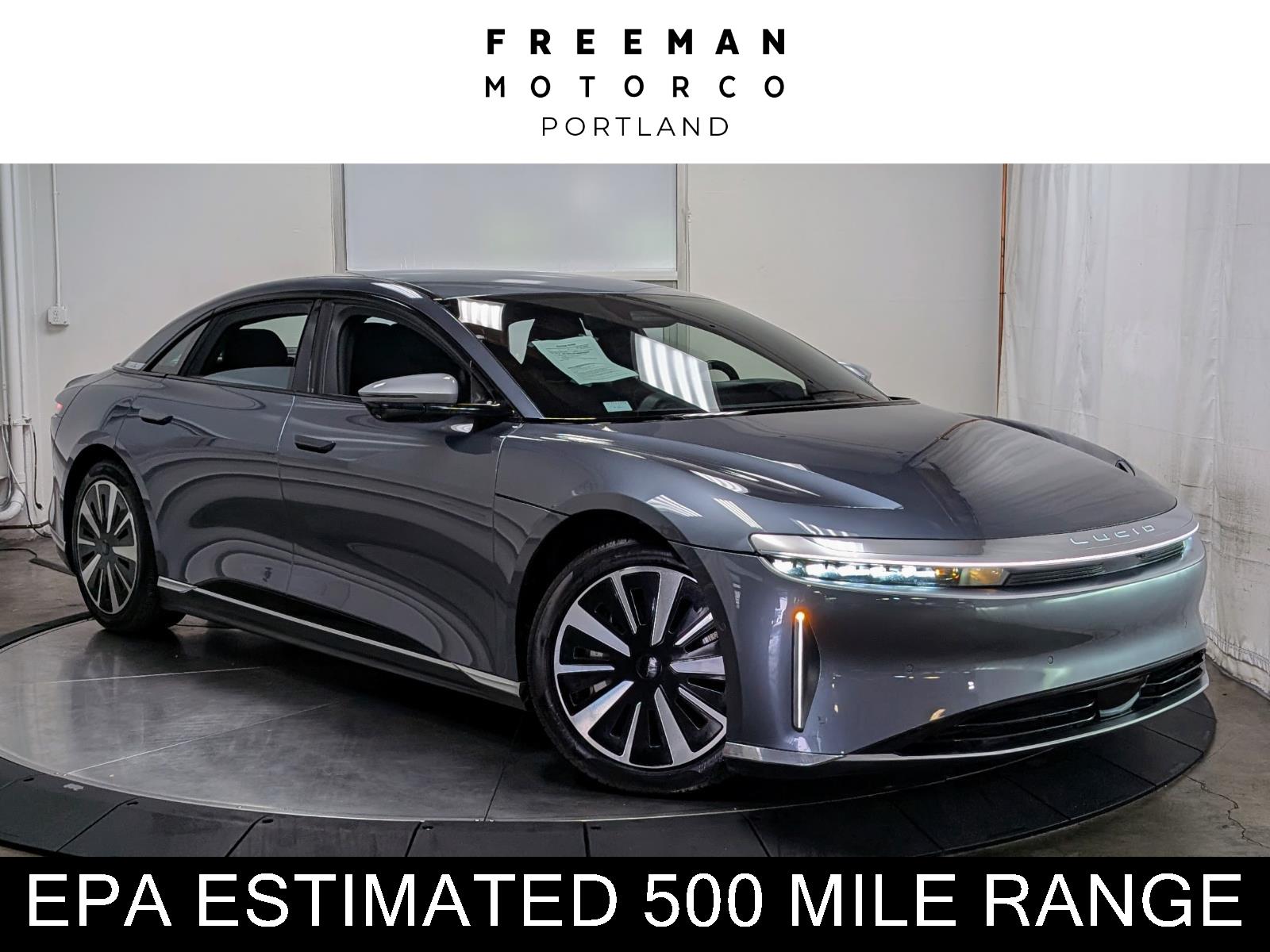 Fathom Blue Metallic 2024 Lucid Air Sedan All-Wheel Drive Automatic