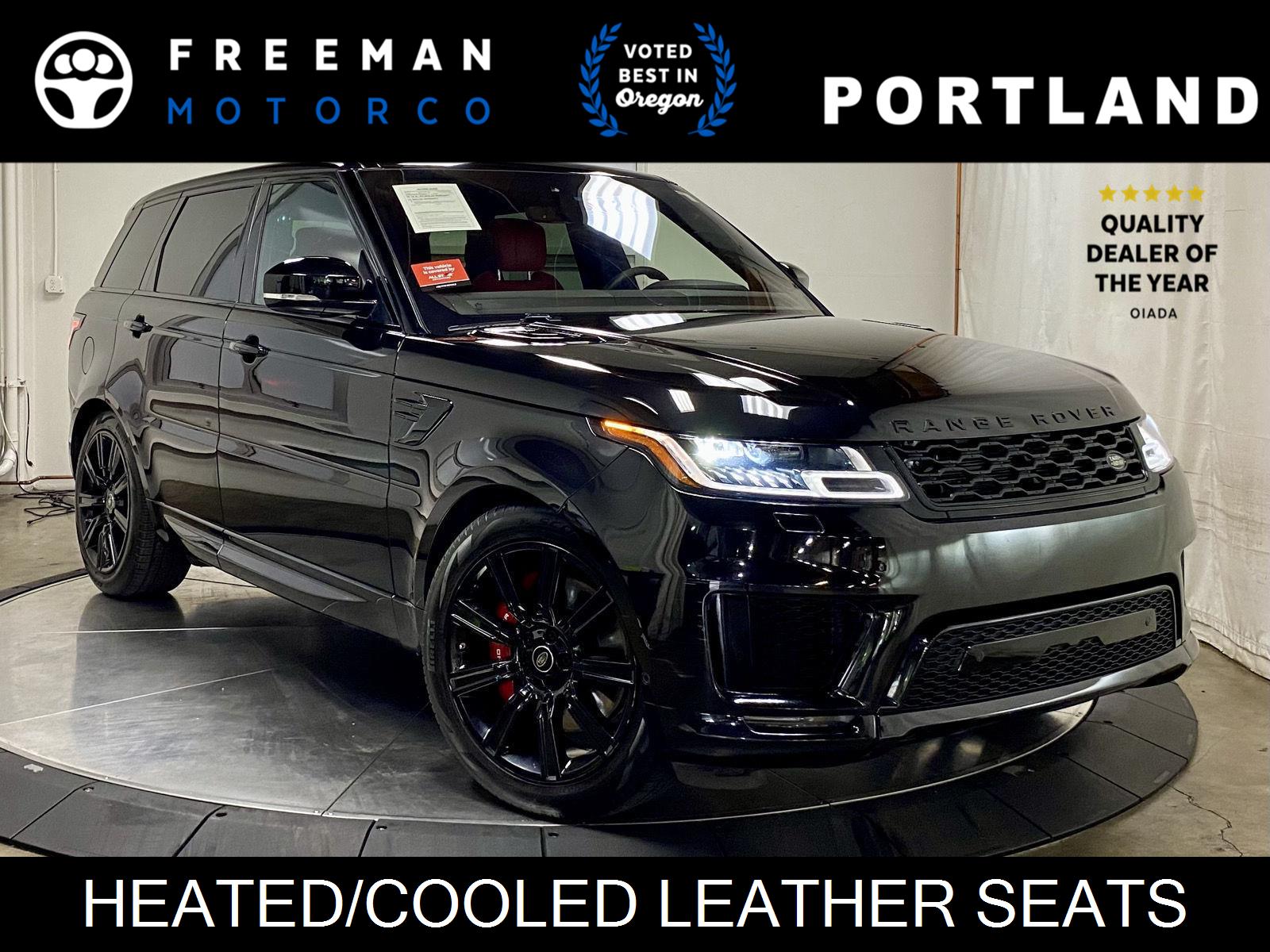 Santorini Black Metallic 2021 Land Rover Range Rover Sport HST AWD SUV / Crossover All-Wheel Drive Automatic