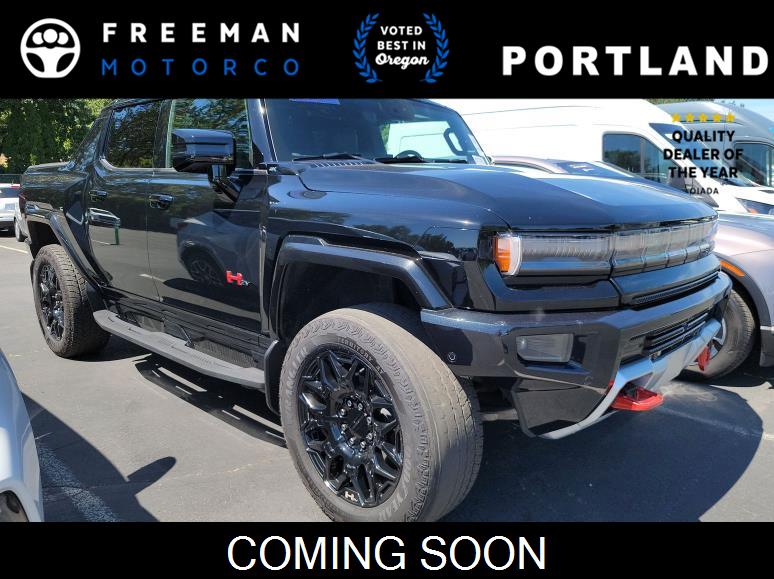 Void Black 2024 GMC Hummer EV Pickup 2X Crew Cab AWD Pickup Truck All-Wheel Drive Automatic