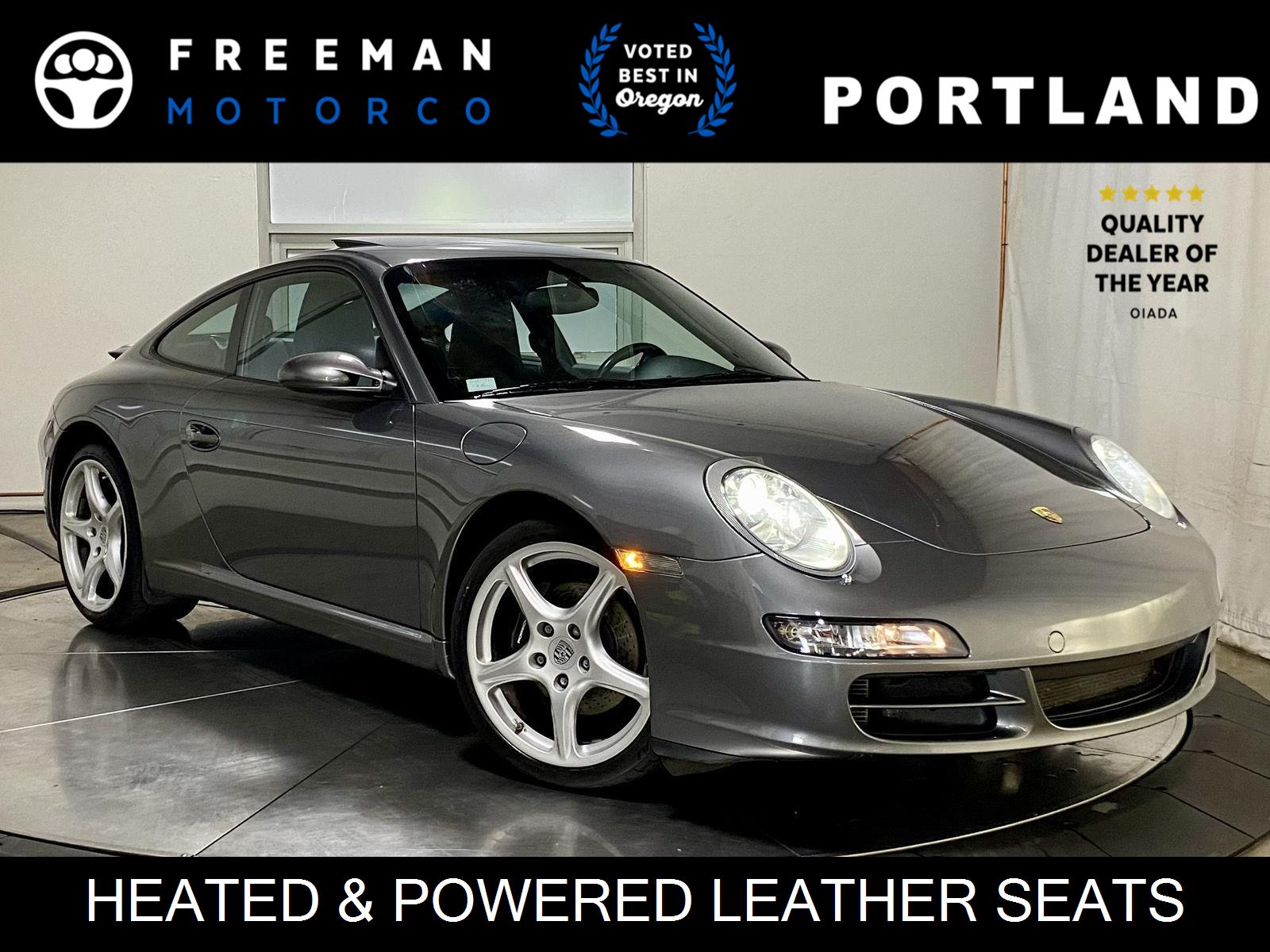 Meteor Gray Metallic 2008 Porsche 911 Coupe Rear-Wheel Drive 5-Speed Automatic