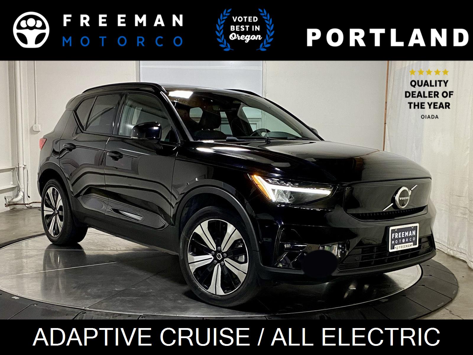 Black Stone 2023 Volvo XC40 Recharge SUV / Crossover All-Wheel Drive Automatic