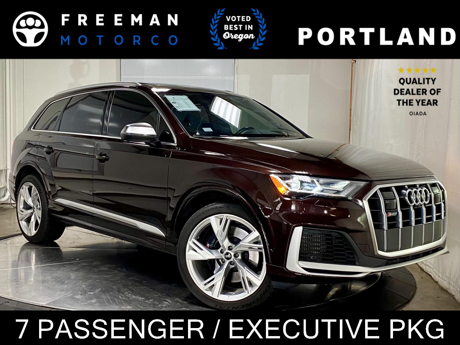 Barrel Brown Metallic 2022 Audi SQ7 SUV / Crossover All-Wheel Drive Automatic