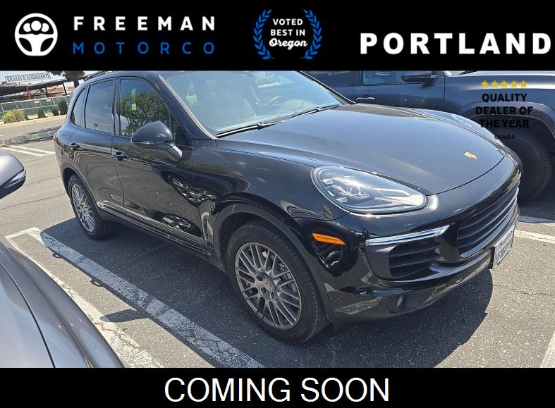 Black 2018 Porsche Cayenne S AWD SUV / Crossover All-Wheel Drive Automatic