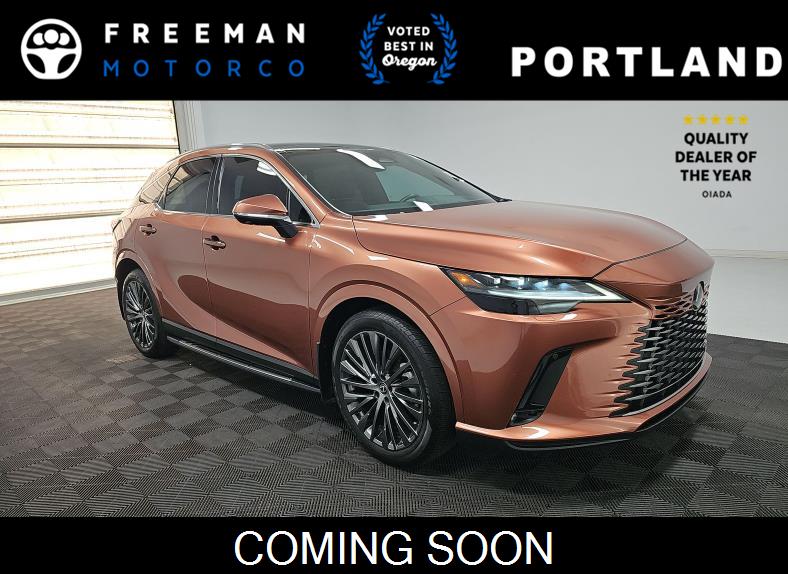 Red (Copper Crest) 2023 Lexus RX Hybrid 350h Luxury AWD SUV / Crossover All-Wheel Drive Continuously Variable Transmission