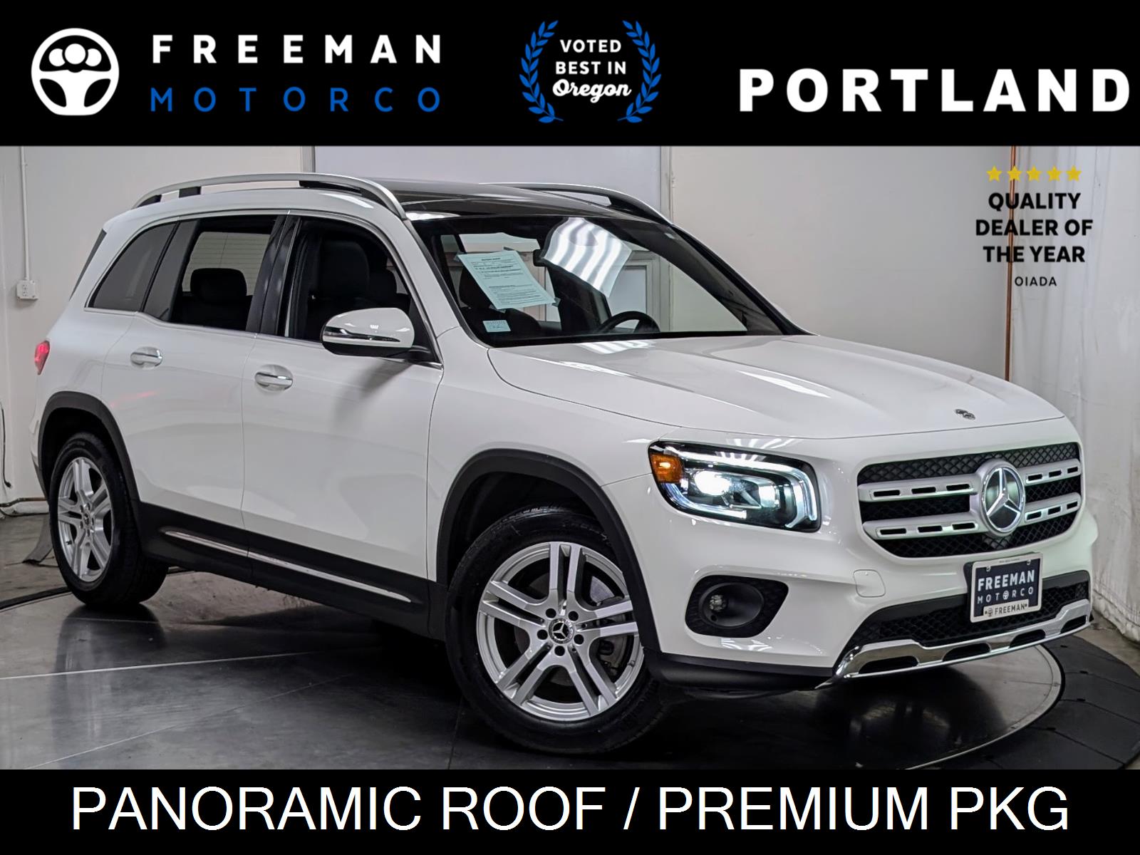 Polar White 2022 Mercedes-Benz GLB SUV / Crossover All-Wheel Drive Automatic