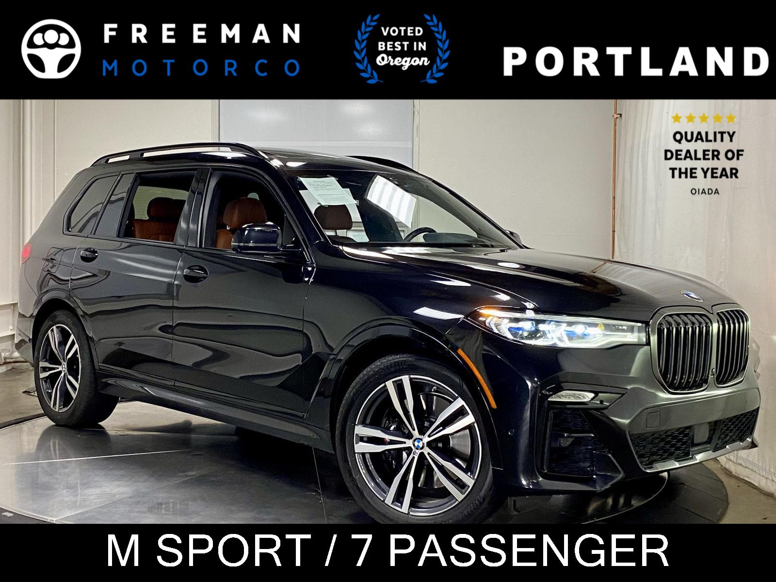 Black Sapphire Metallic 2022 BMW X7 SUV / Crossover All-Wheel Drive Automatic