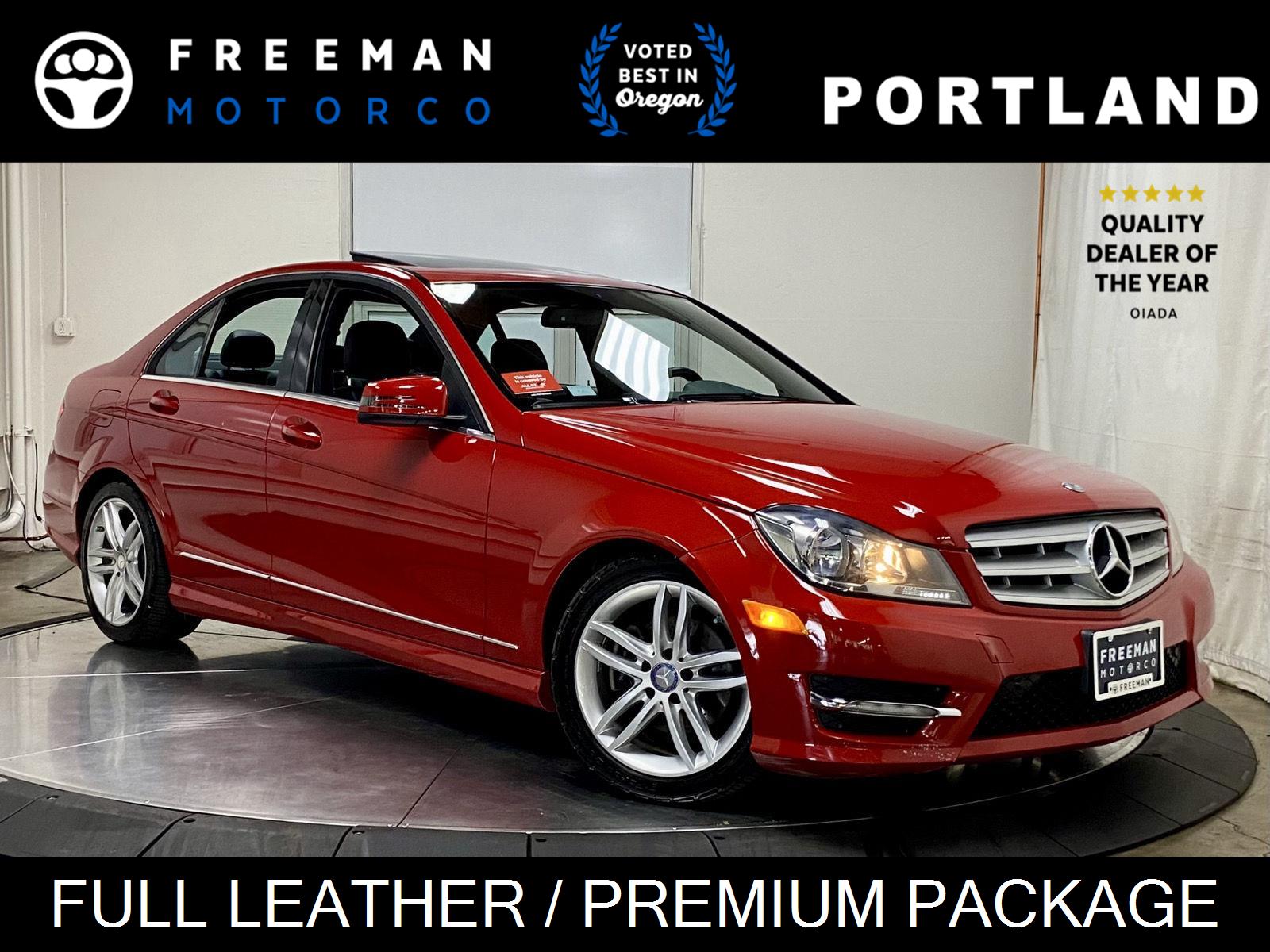 2013 Mercedes-Benz C-Class Sedan Rear-Wheel Drive Automatic