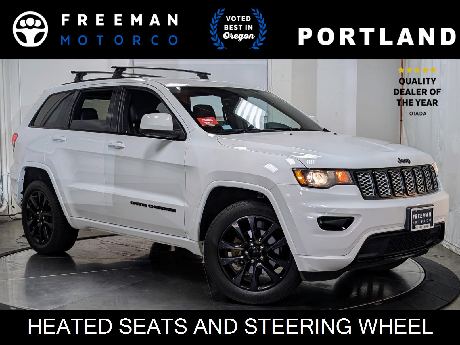 Bright White Clearcoat 2017 Jeep Grand Cherokee SUV / Crossover Four-Wheel Drive 8-Speed Automatic