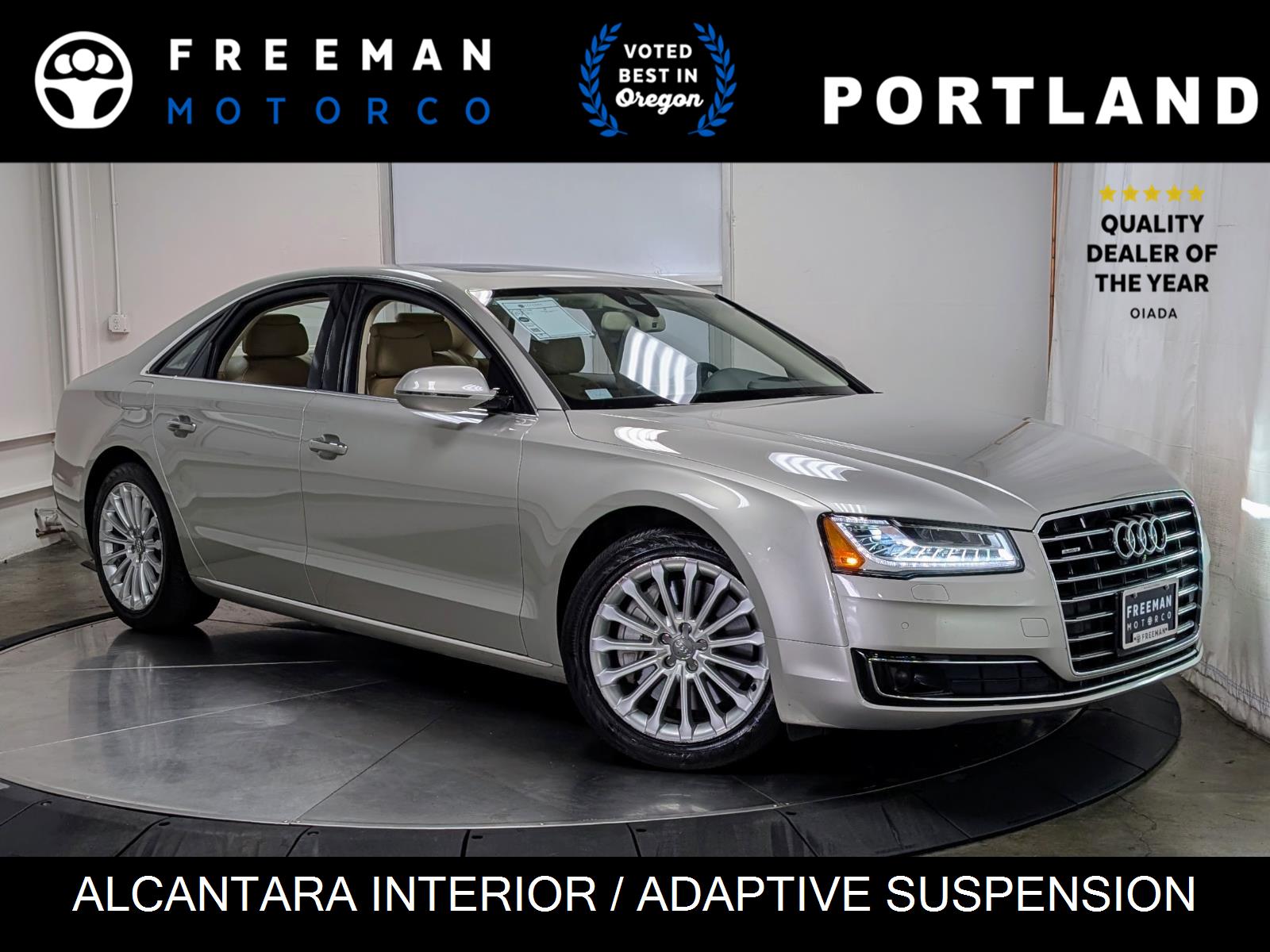 2015 Audi A8 4.0T quattro AWD