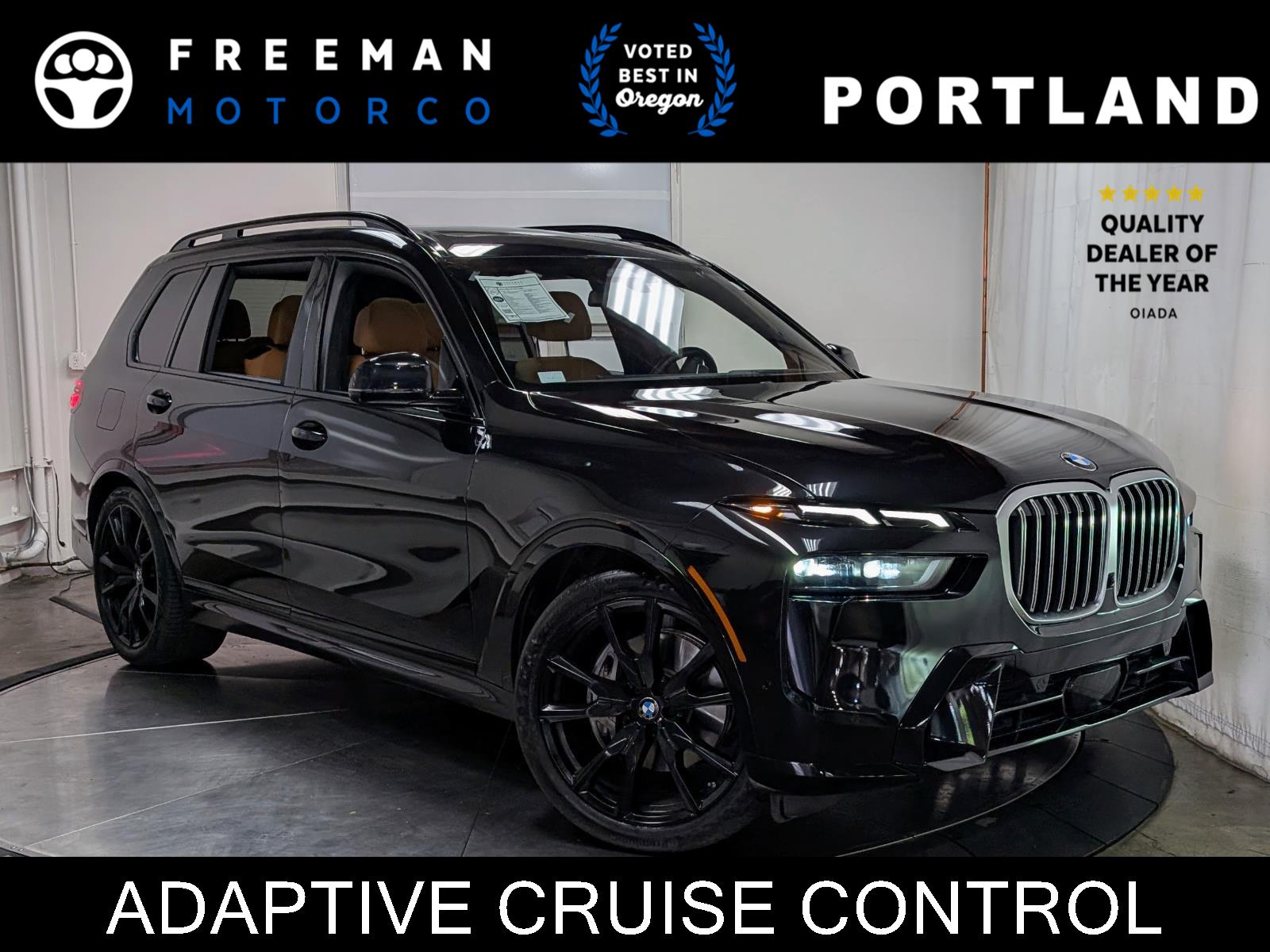 Black Sapphire Metallic 2025 BMW X7 xDrive40i AWD SUV / Crossover All-Wheel Drive Automatic