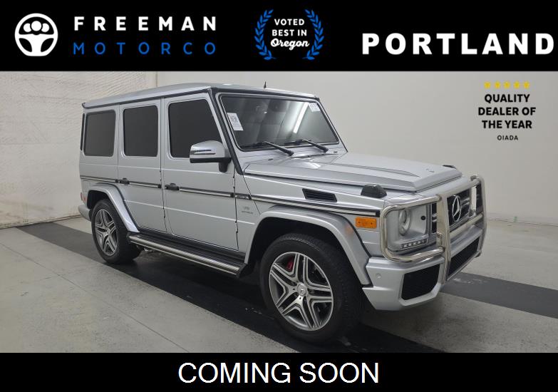 Iridium Silver Metallic 2013 Mercedes-Benz G-Class SUV / Crossover All-Wheel Drive Automatic