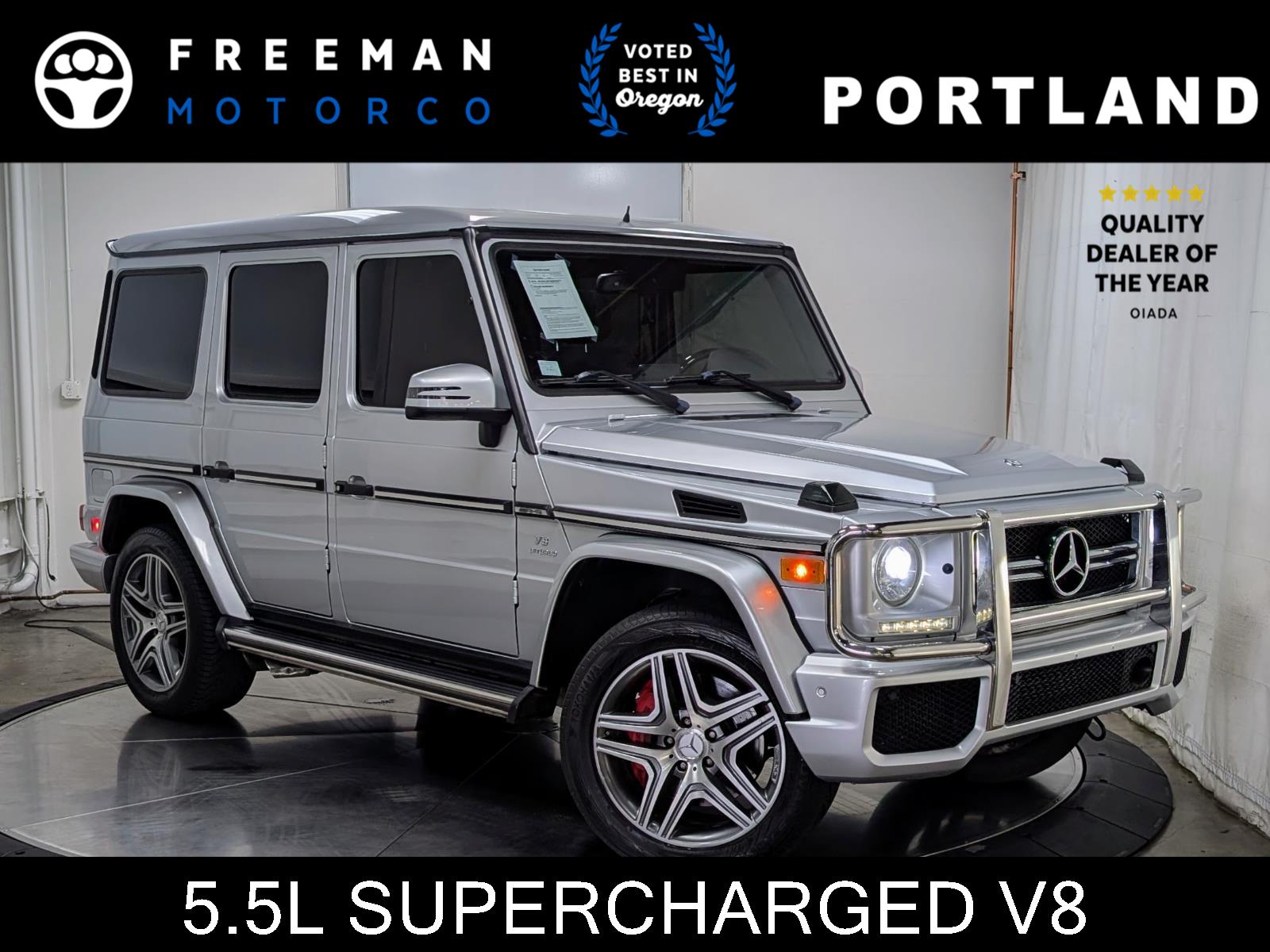 Iridium Silver Metallic 2013 Mercedes-Benz G-Class SUV / Crossover All-Wheel Drive Automatic