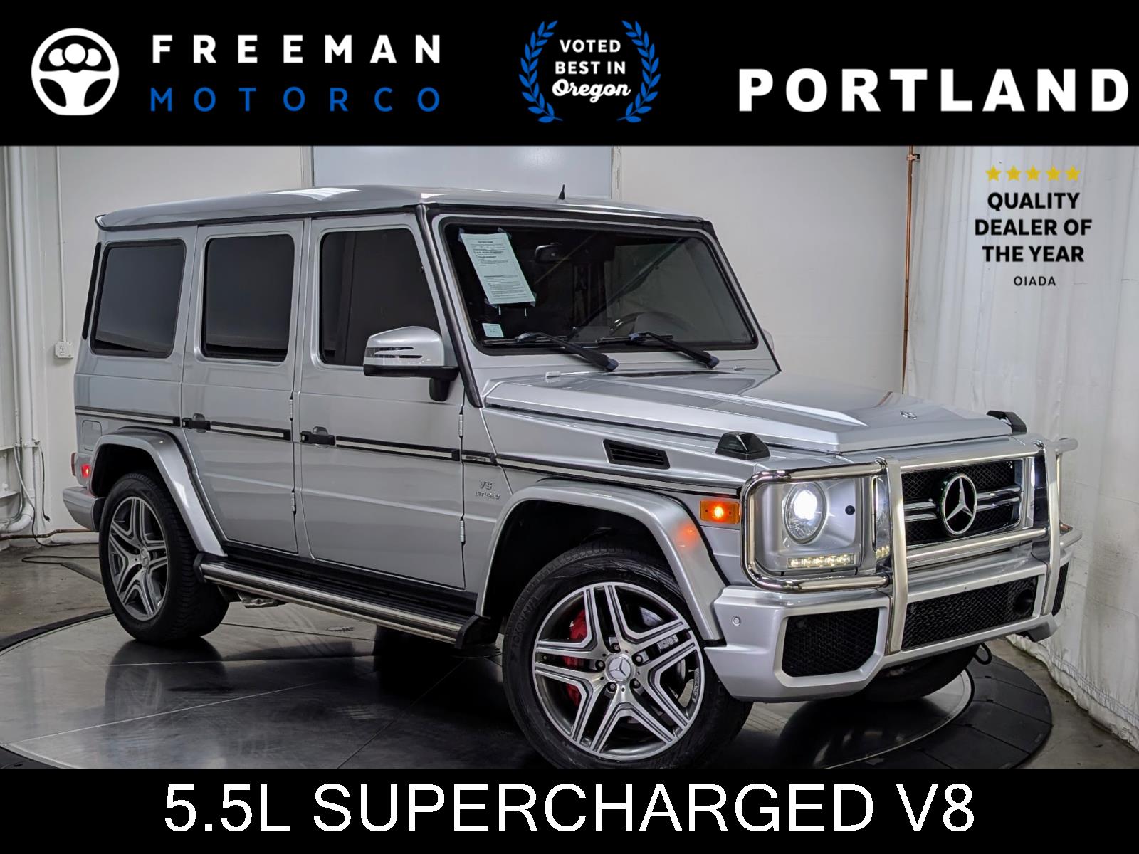 Iridium Silver Metallic 2013 Mercedes-Benz G-Class SUV / Crossover All-Wheel Drive Automatic