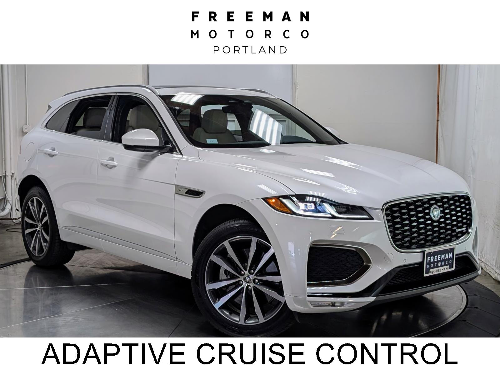 Ostuni Pearl White Metallic 2024 Jaguar F-PACE SUV / Crossover All-Wheel Drive Automatic