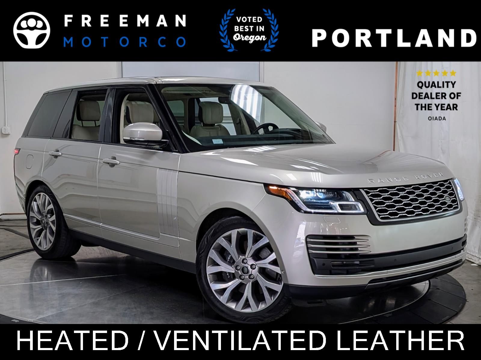 Aruba Premium Metallic 2020 Land Rover Range Rover SUV / Crossover All-Wheel Drive Automatic