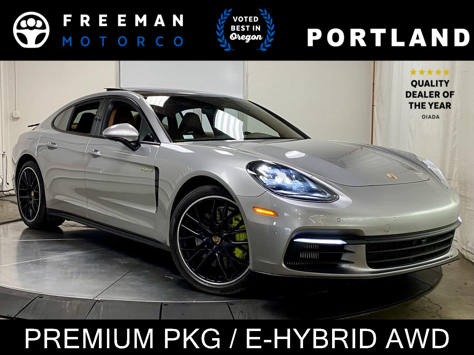 GT Silver Metallic 2018 Porsche Panamera Sedan All-Wheel Drive Automatic